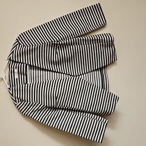 Bcnu blue stripe blazer size xs